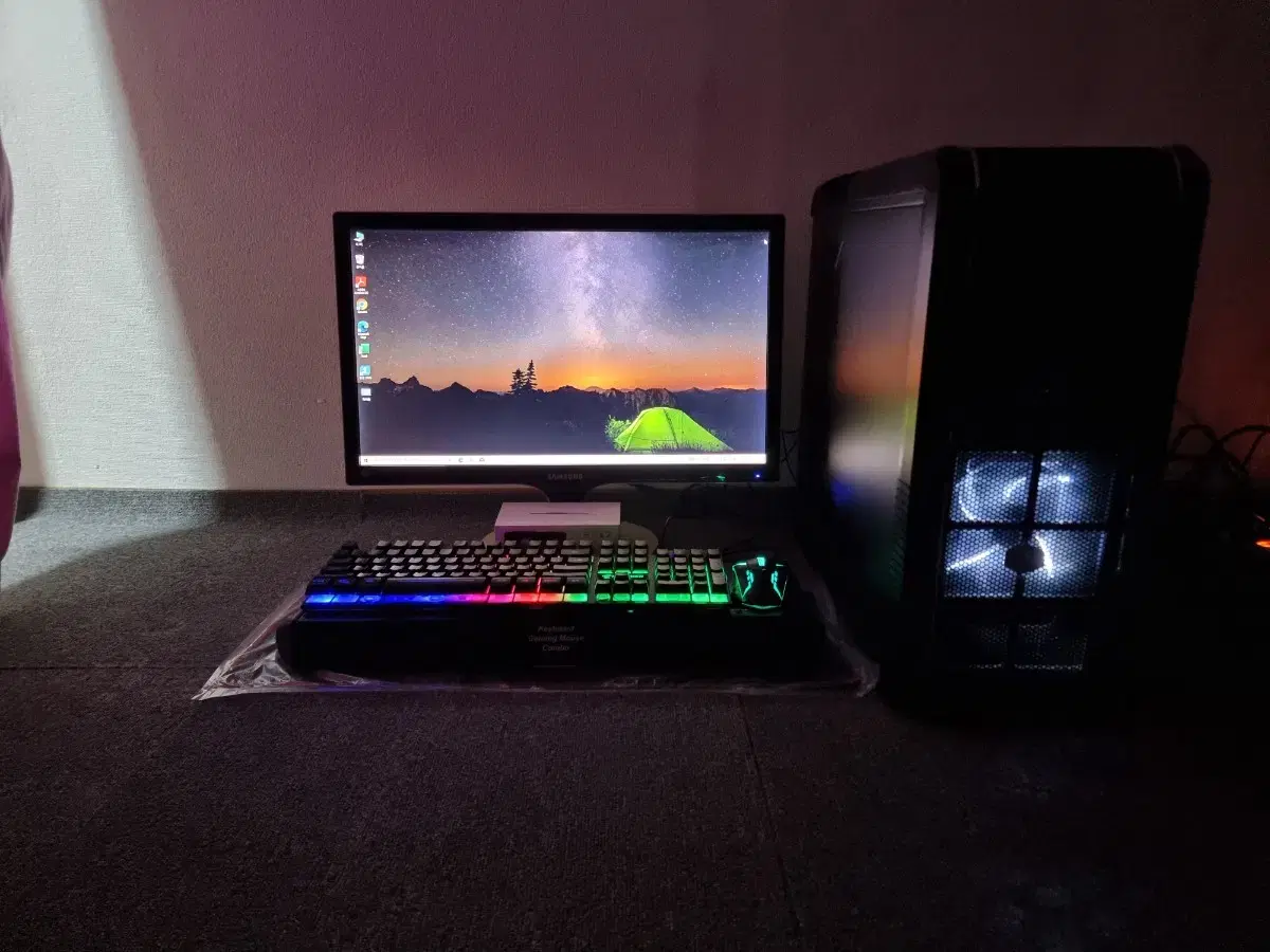 Gaming computer full set for sale.lol.pfa.overwatch.meran.office.use