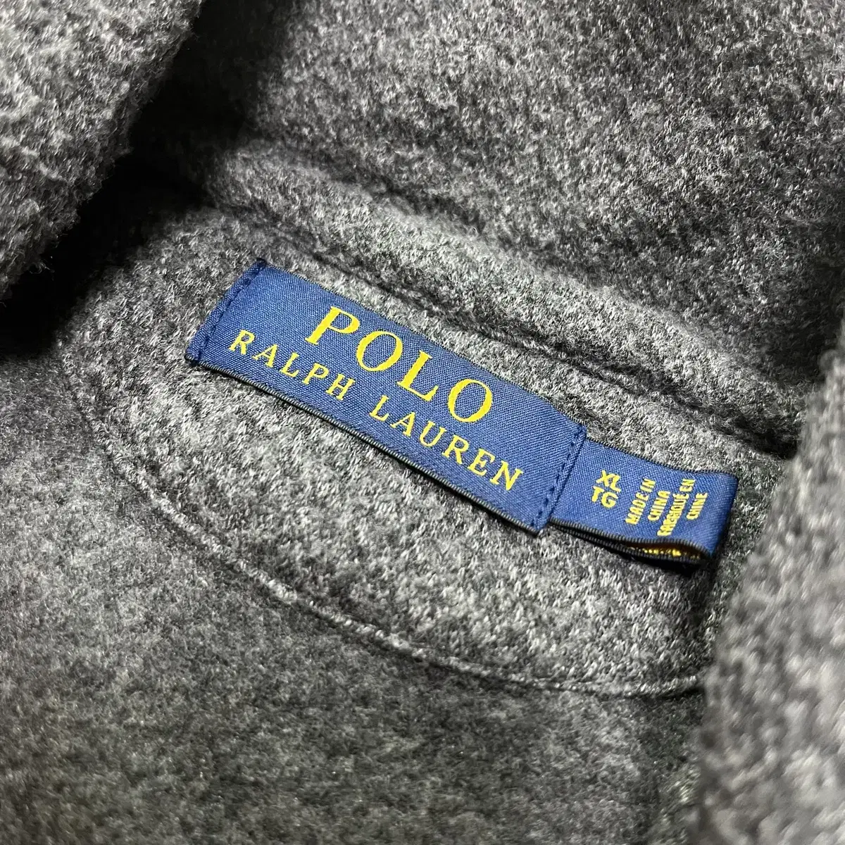 Polo Ralph Lauren 폴로 신형 라벨 숄카라 울 가디건(XL)