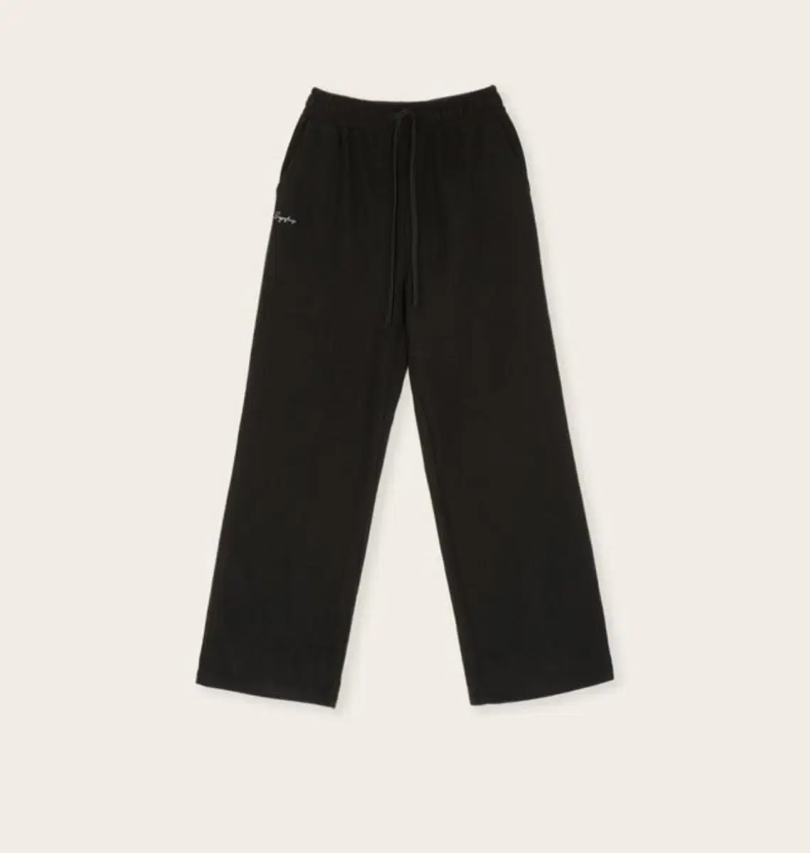 Siye 시예 golgi knit pants black 스웻팬츠