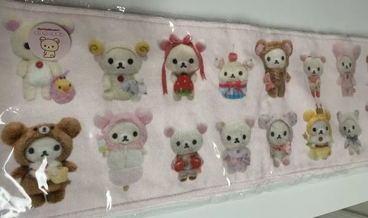 Korirakkuma pop up All Time Muffler Towel Bokjori Pow