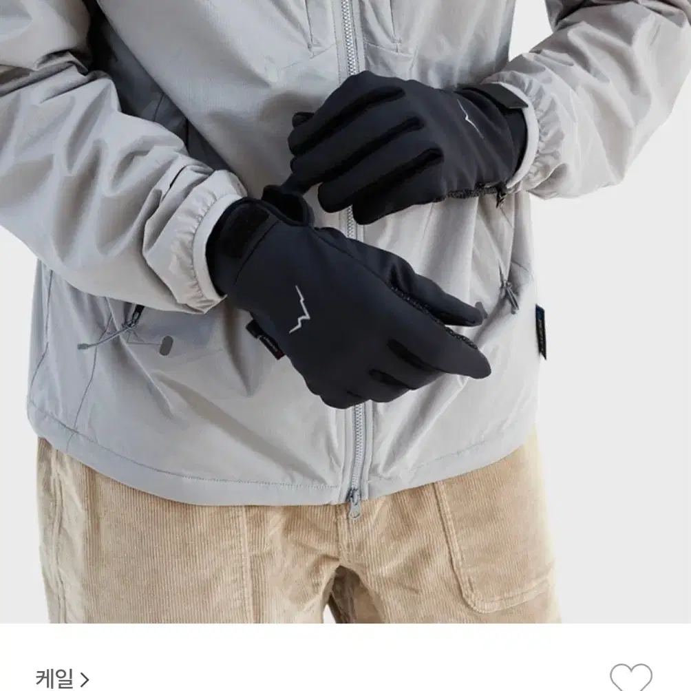 M 구함) cayl DOUBLE LAYER GLOVE 장갑