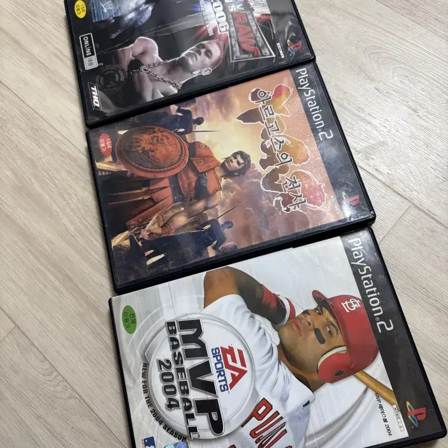 PS2 플스2 < 스맥다운 로우 2006 아르고스의 전사 mvp 2004