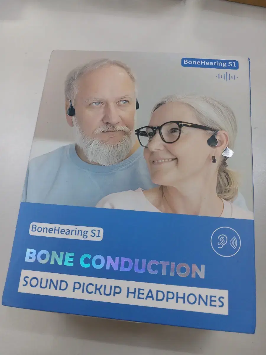 BoneHearing S1 골전도 헤드폰 블루투스 스포츠 방수 헤드폰 노