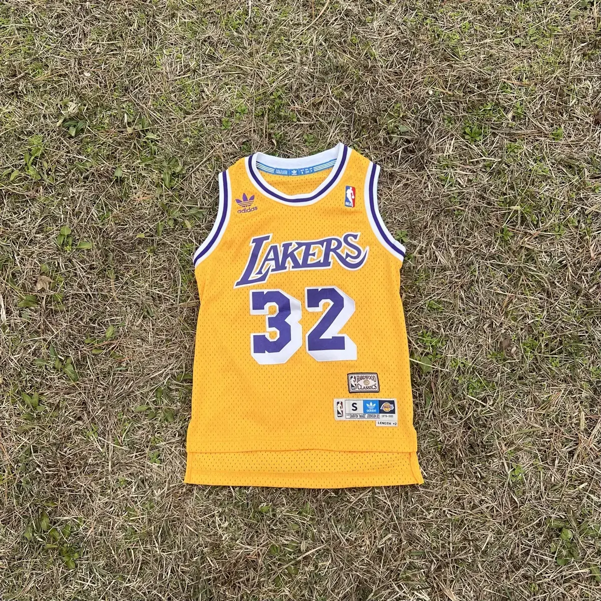 adidas LA Lakers JOHNSON Uniforms(S)