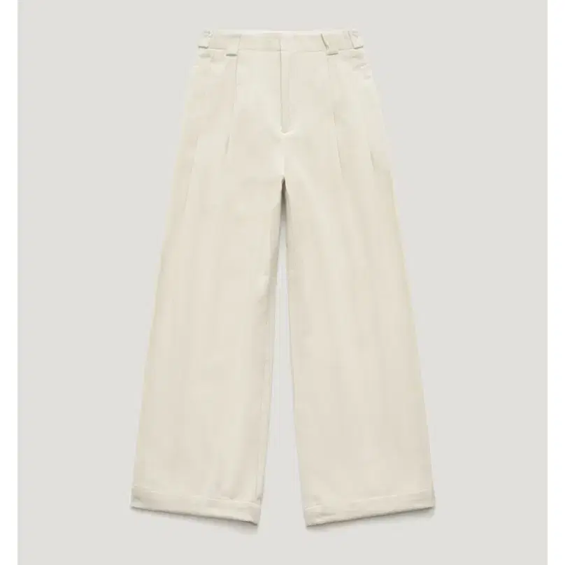 [파르벵] PEACH BRUSHED COTTON PANTS_IVORY