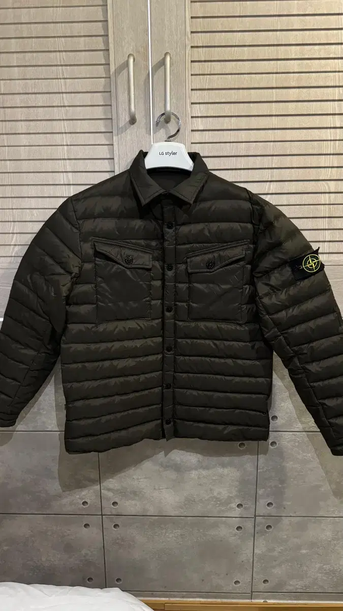 잠바 stone island (XL)