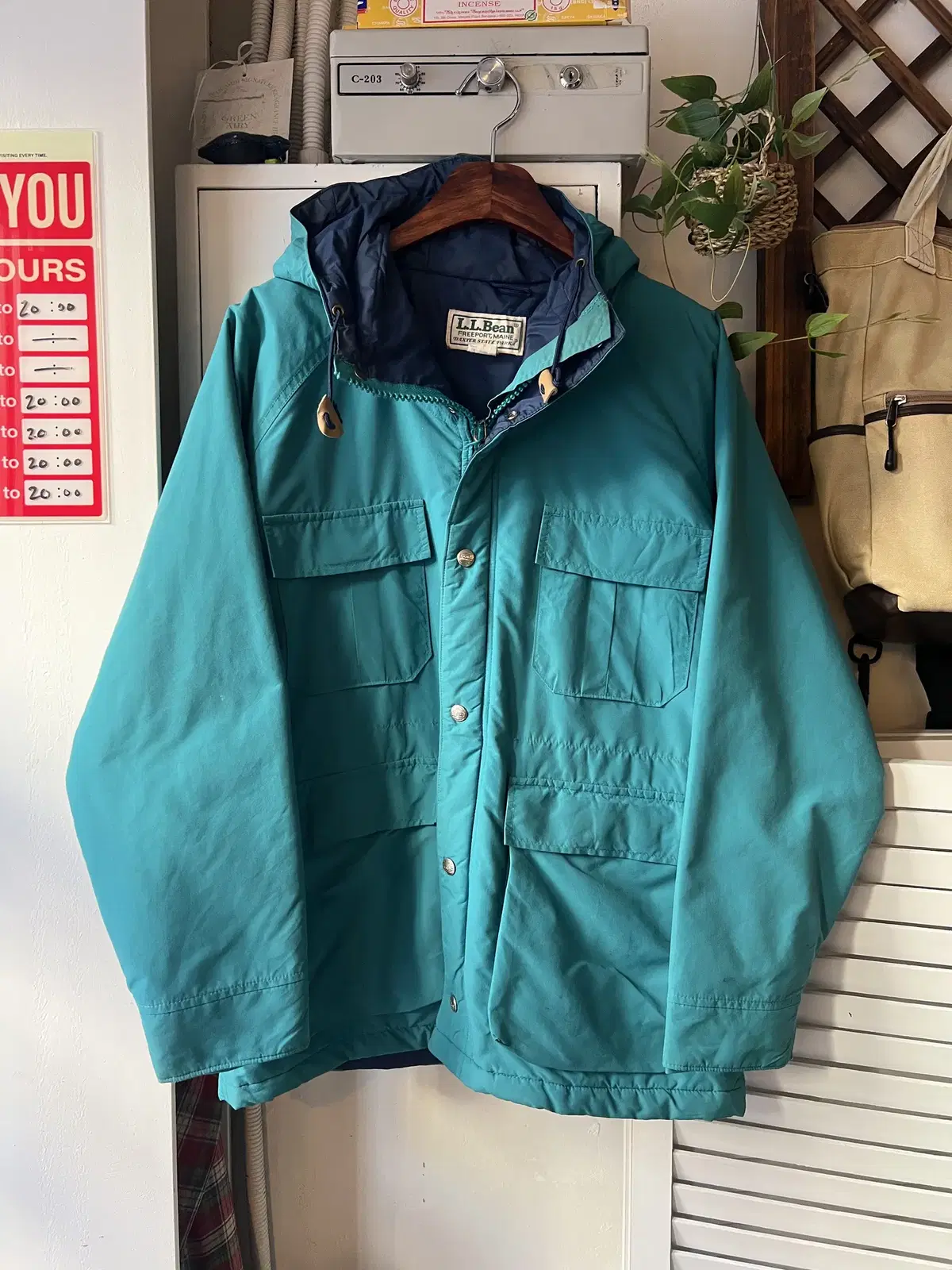 [M]80's L.L.Bean 엘엘빈 Made in USA 마운틴 파카