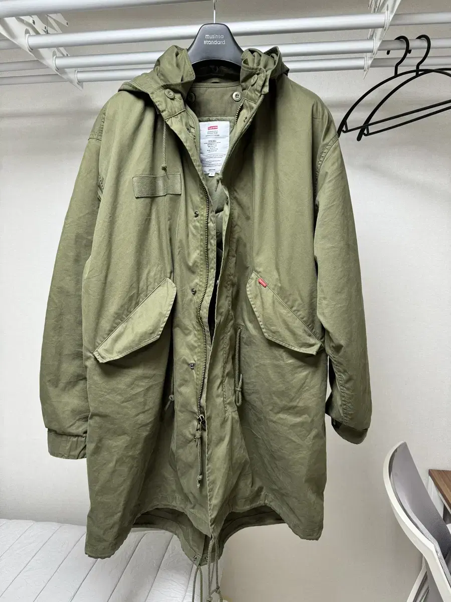 Supreme Futura Fishtail Parka Olive