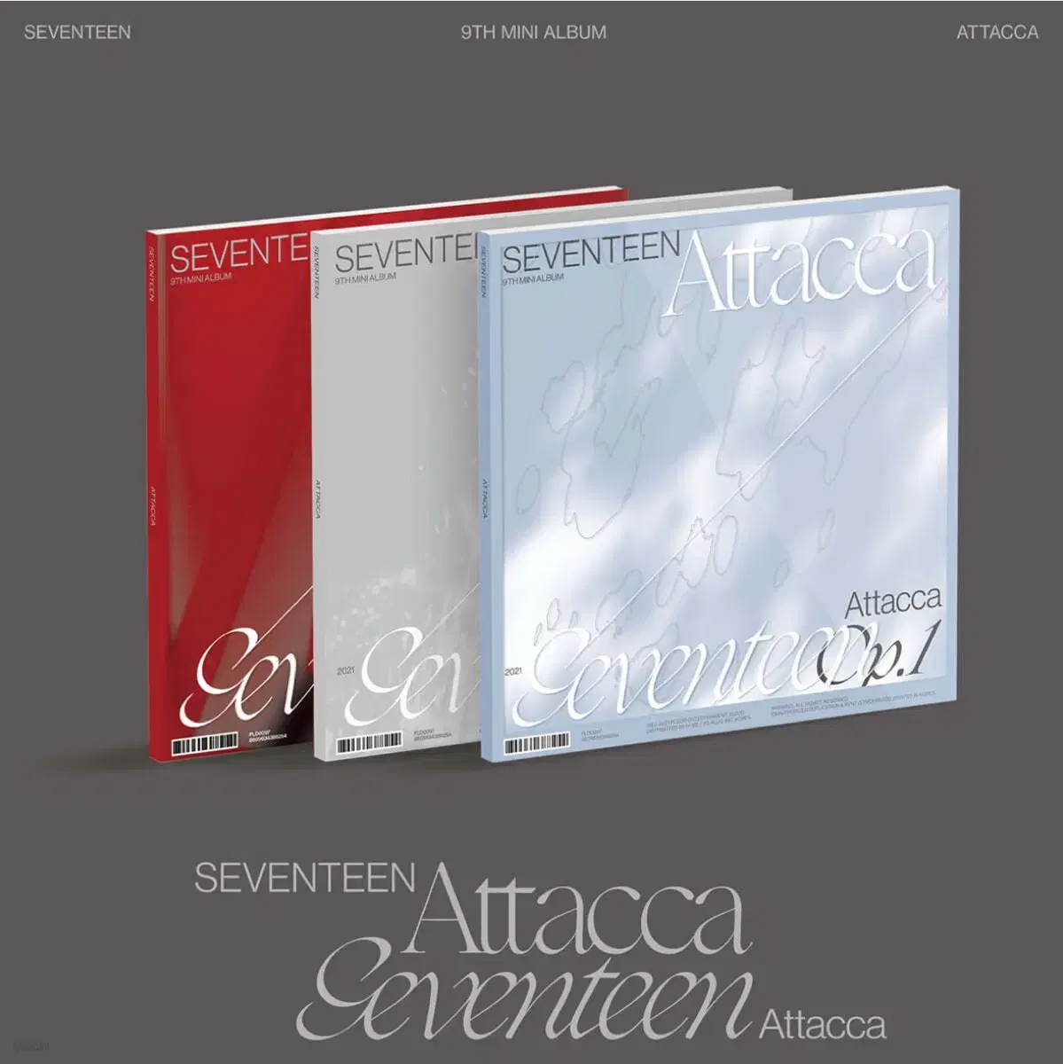 세븐틴 미니앨범 9집 Attacca [SET]