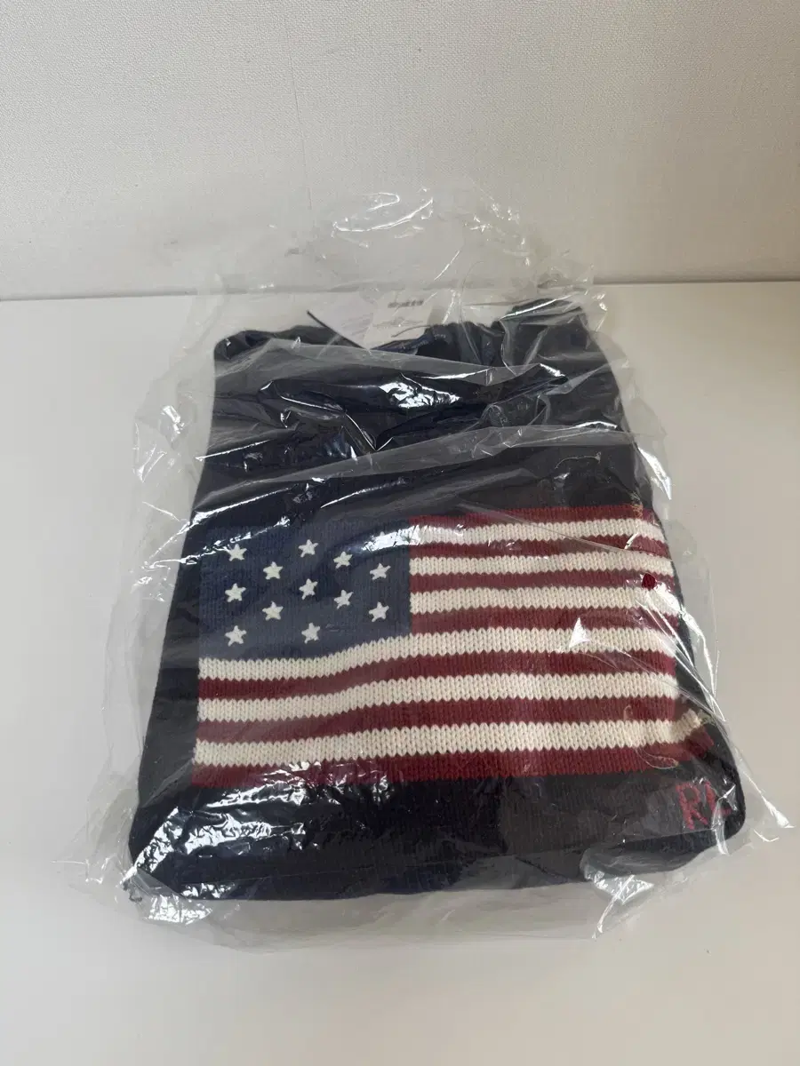 폴로 성조기니트 m made in USA