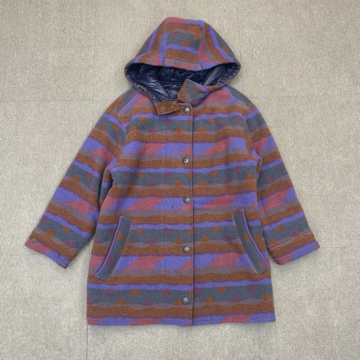 90s missoni 미쏘니 패딩코트