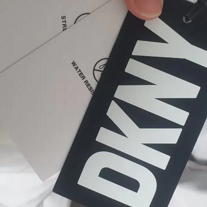 새상품)DKNY 아이스그레이 봄버 L사이즈 팝니다