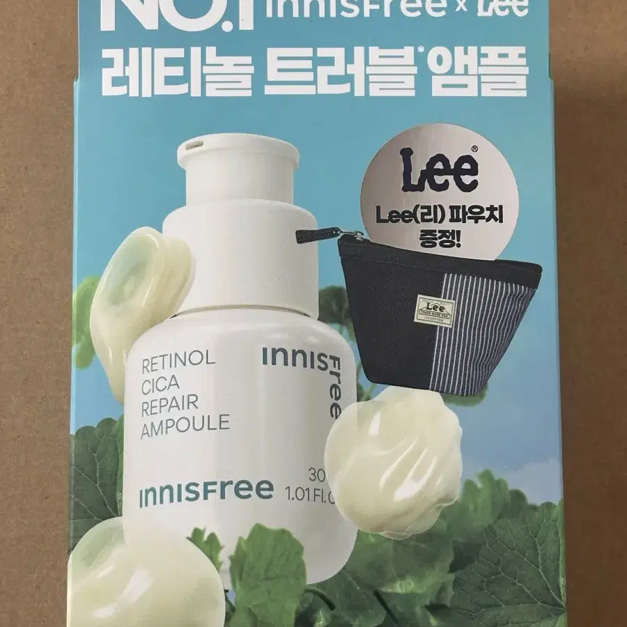 이니스프리 레티놀 앰플 lee 파우치 기획 세트 새상품