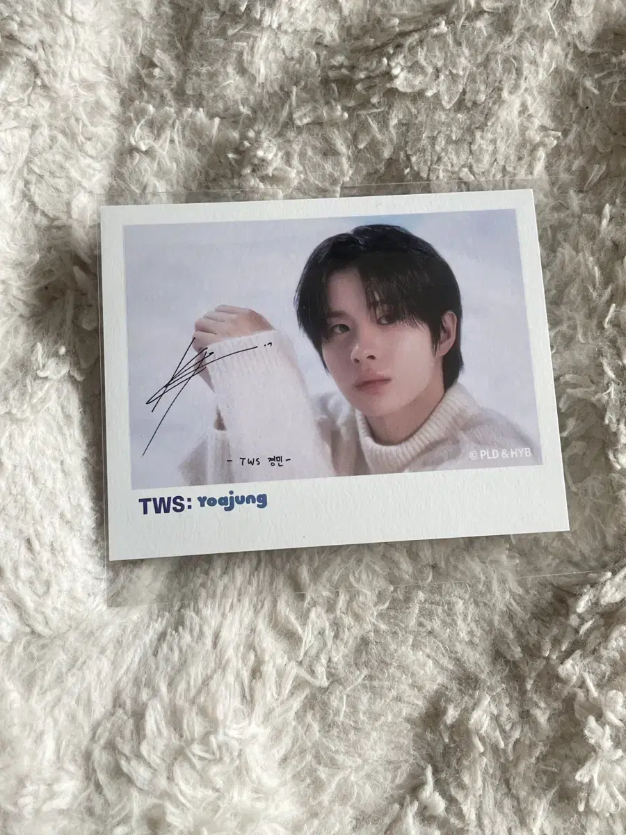 TWS Yoazheng kyungmin polaroid Pola