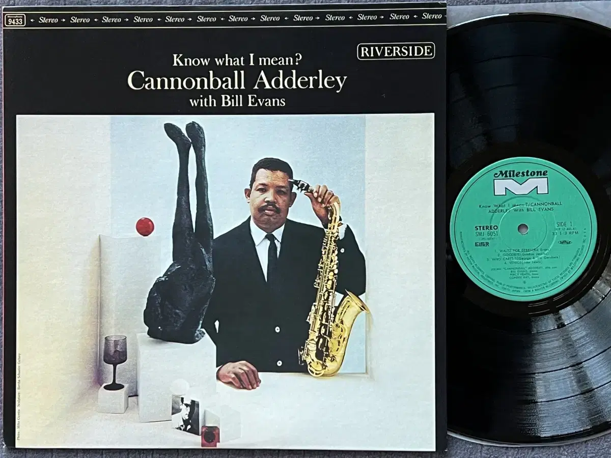 LP : Cannonball Adderley with Bill Evans