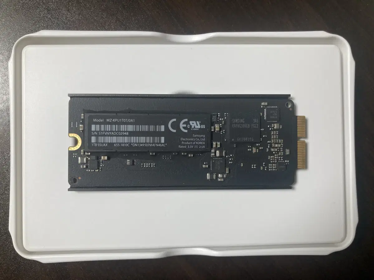 맥북 아이맥 맥프로 맥미니 nvme ssd 1TB