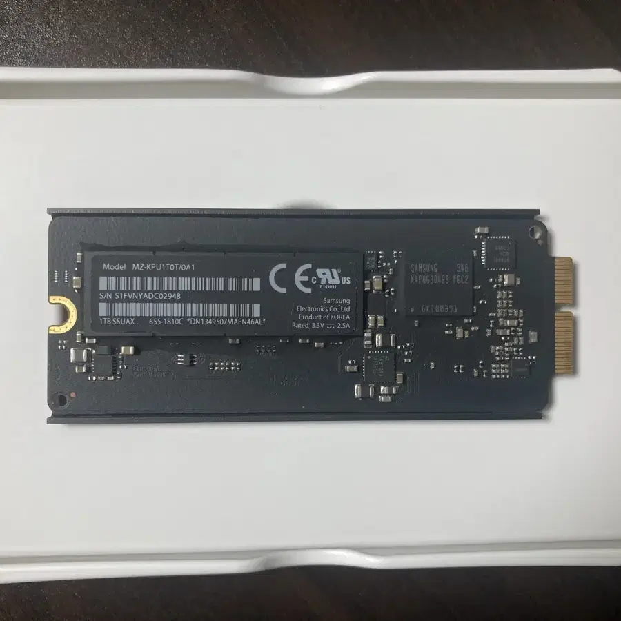 맥북 아이맥 맥프로 맥미니 nvme ssd 1TB