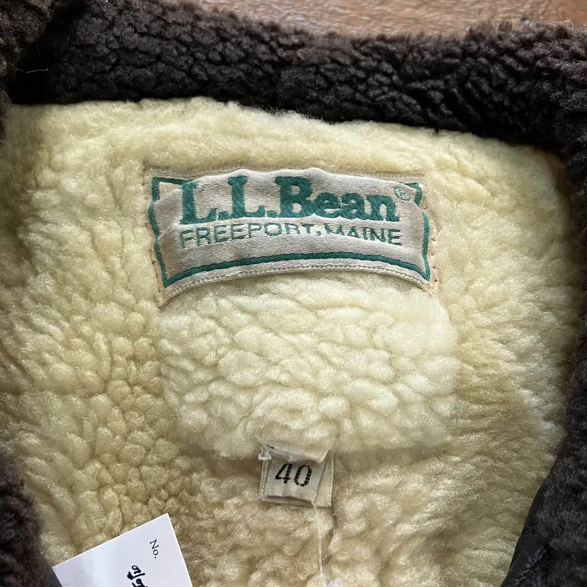 L.L.Bean 엘엘빈 G1 레더 자켓 USA