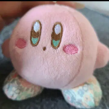 별의 커비 리버티 프린트 봉제 인형 미사용