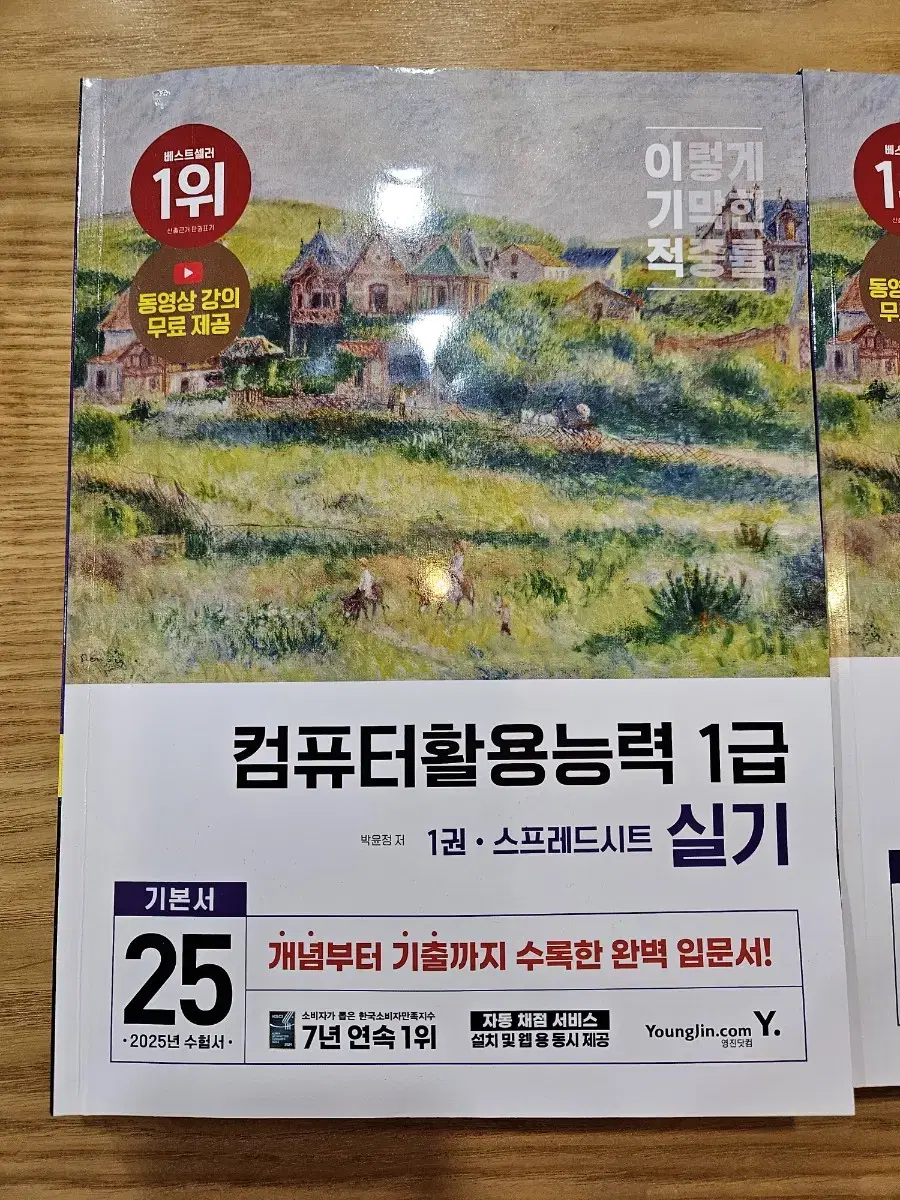 이기적 컴퓨터활용능력 1급 실기 교재