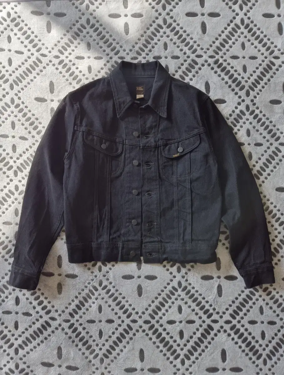 rrl lot271 흑청 데님자켓