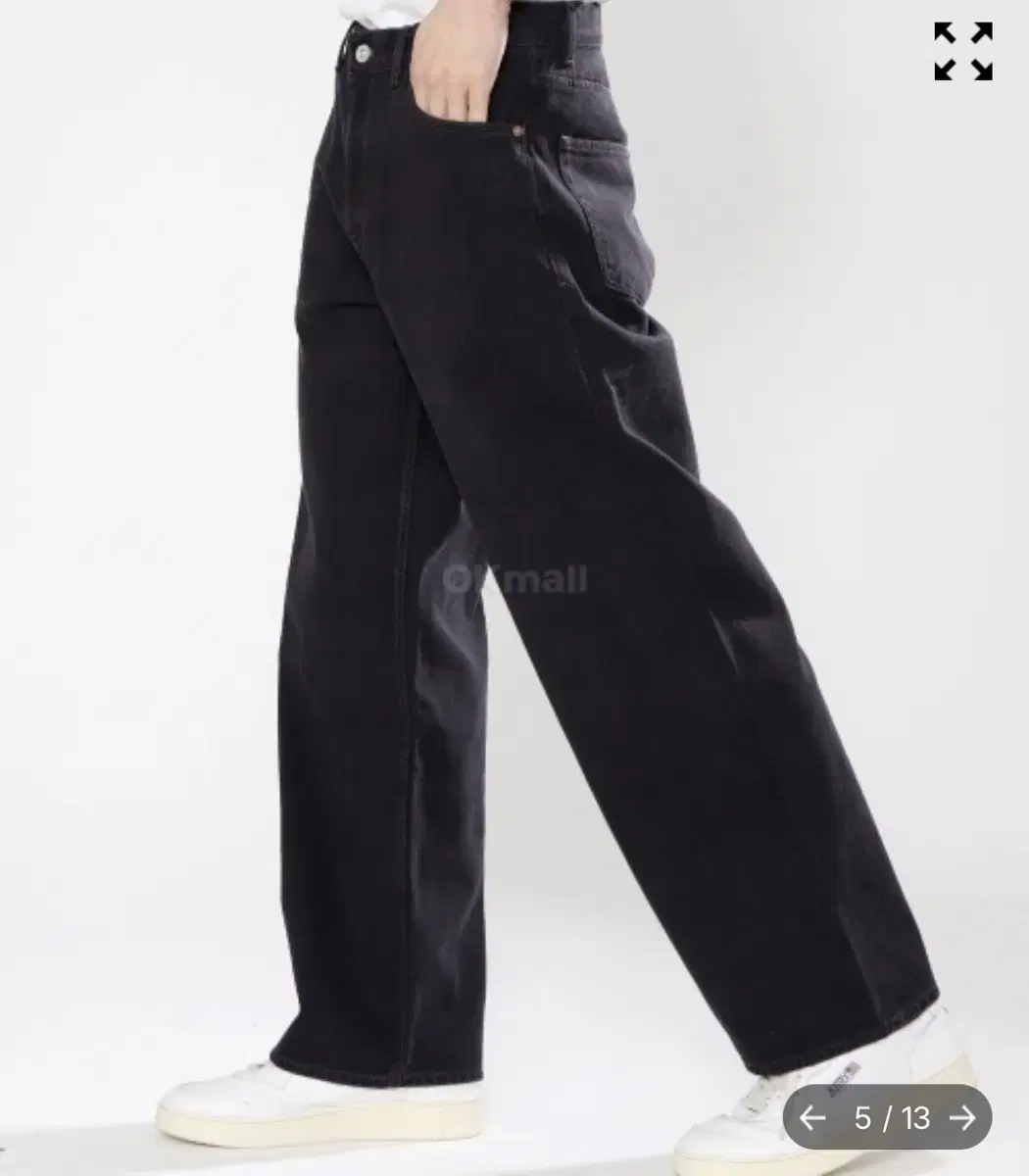 [50] Haregashi Denim Pants (Best Cut Overdy Big Number Check Print)