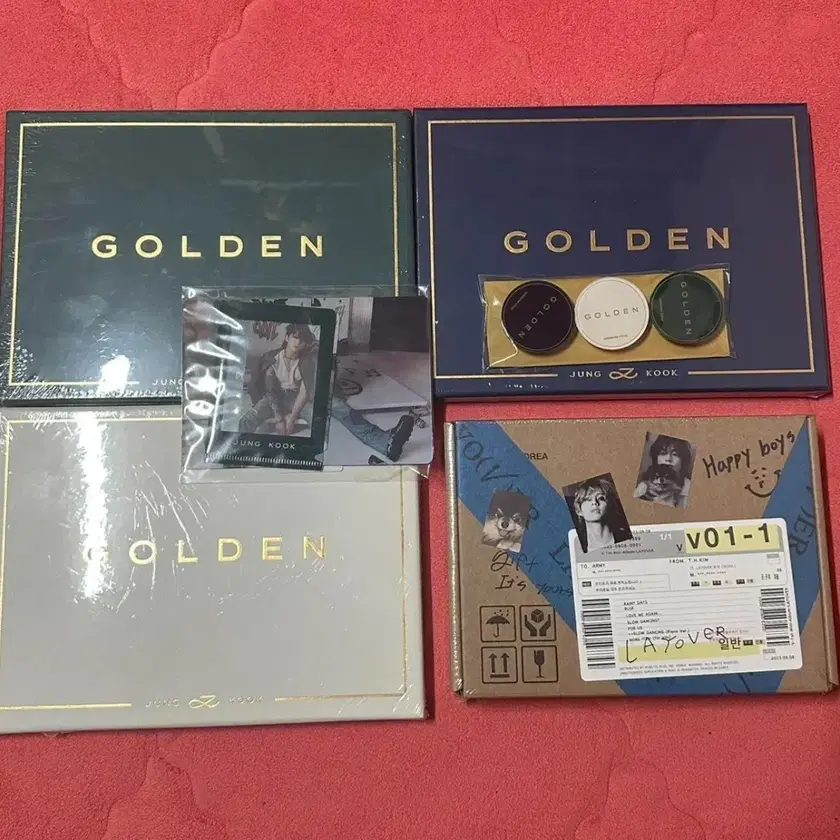 BTS LAYOVER Goldenセット BTS BTS jungkook Taehyung v Golden Layover photocard