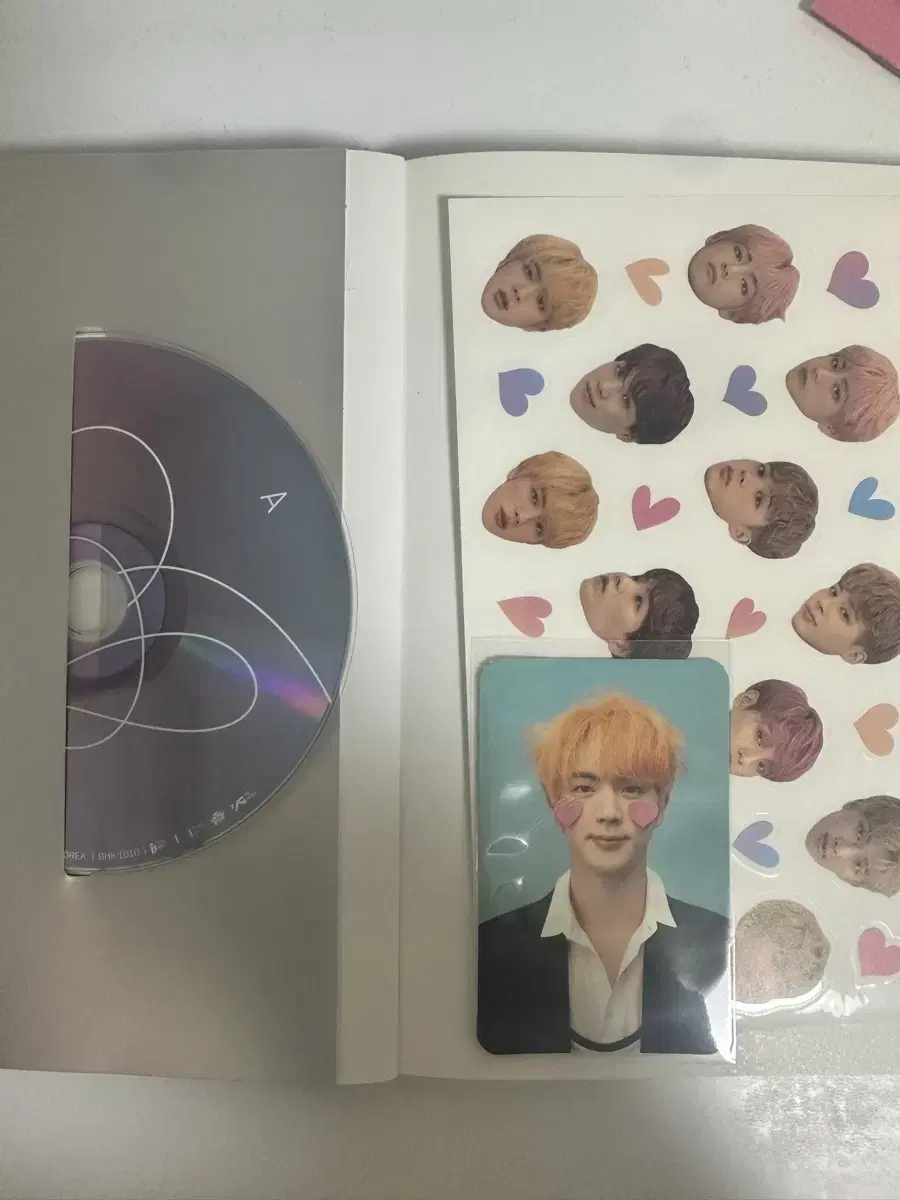 bangtanbts 럽유셀브유얼셀프loveyourself anser f버전 jin photocard