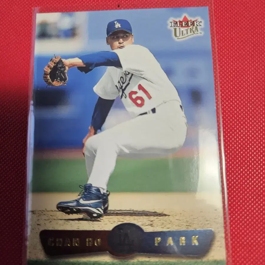 박찬호 2002 Fleer Ultra base 카드