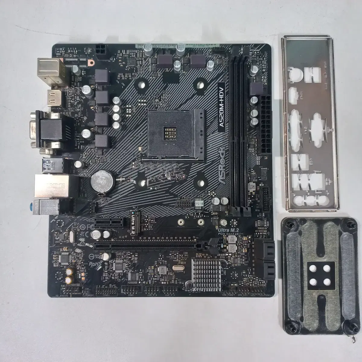 ASRock A520M-HDV(AM4,라이젠용)M.2 무상25년8월까지