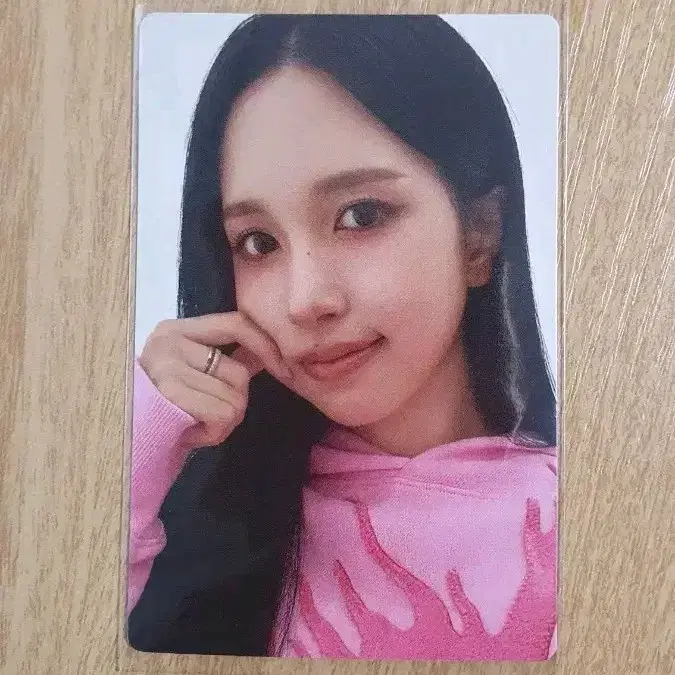 Twice strategy mina mucore broadcast photocard