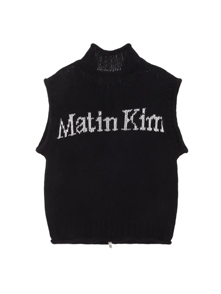 마뗑킴 니트 베스트 조끼 SPELL POINT KNIT VEST