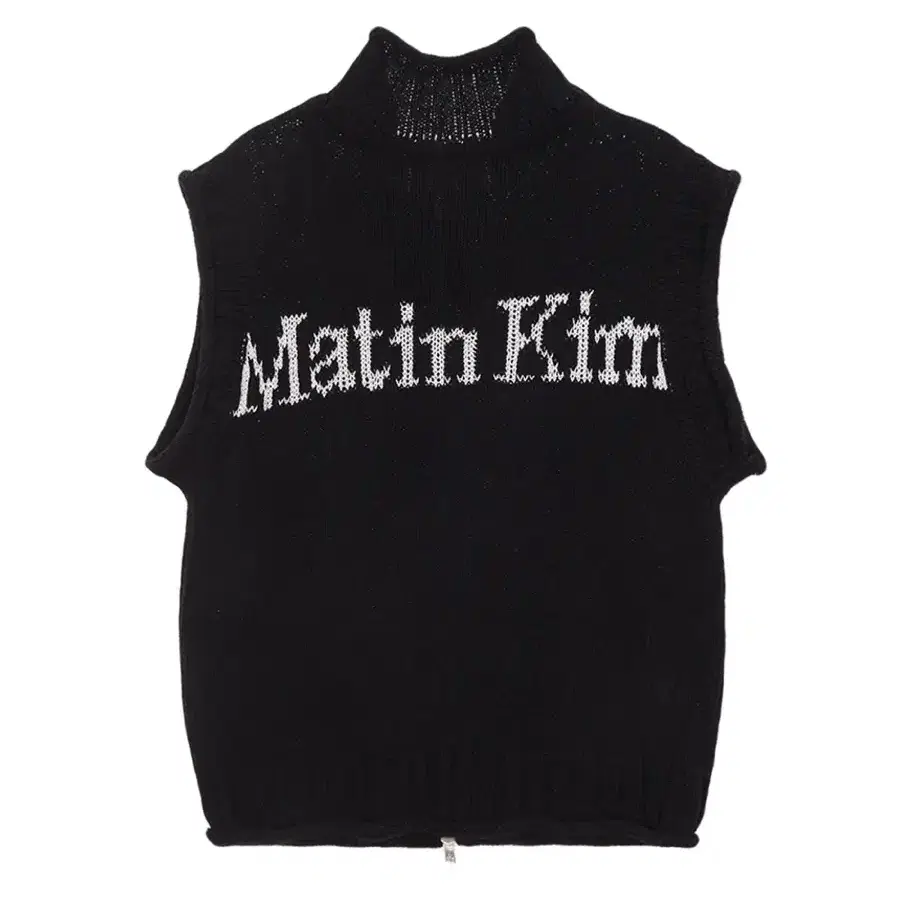 마뗑킴 니트 베스트 조끼 SPELL POINT KNIT VEST