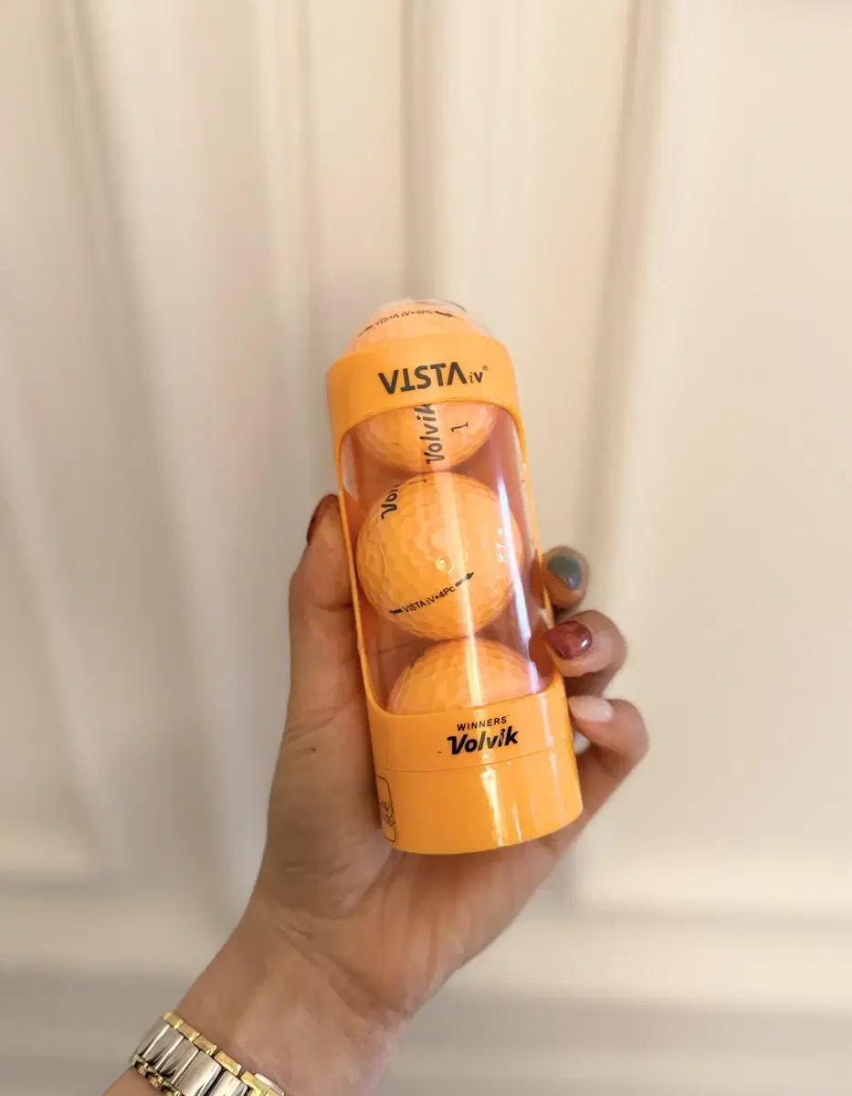 volvik 골프공 Orange 새상품