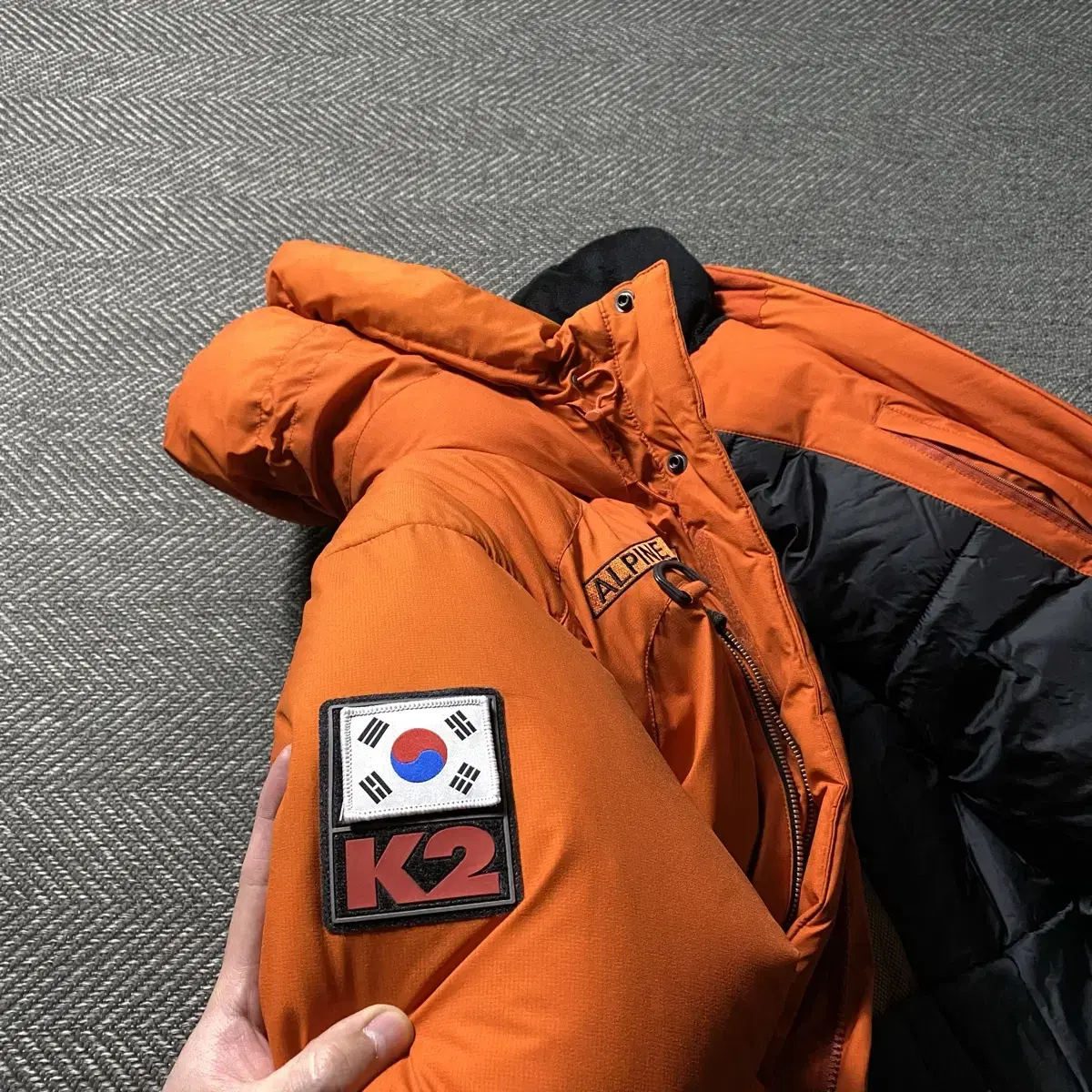 K2 코볼트 히말라야 대장 윈드스토퍼 프리마로프트 구스 자켓