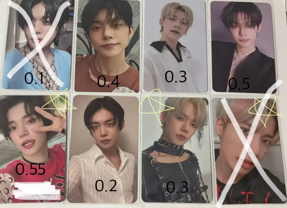 txt photocard cheap wts Quick sale soobinyeonjunbeomgyu taehyunhooning