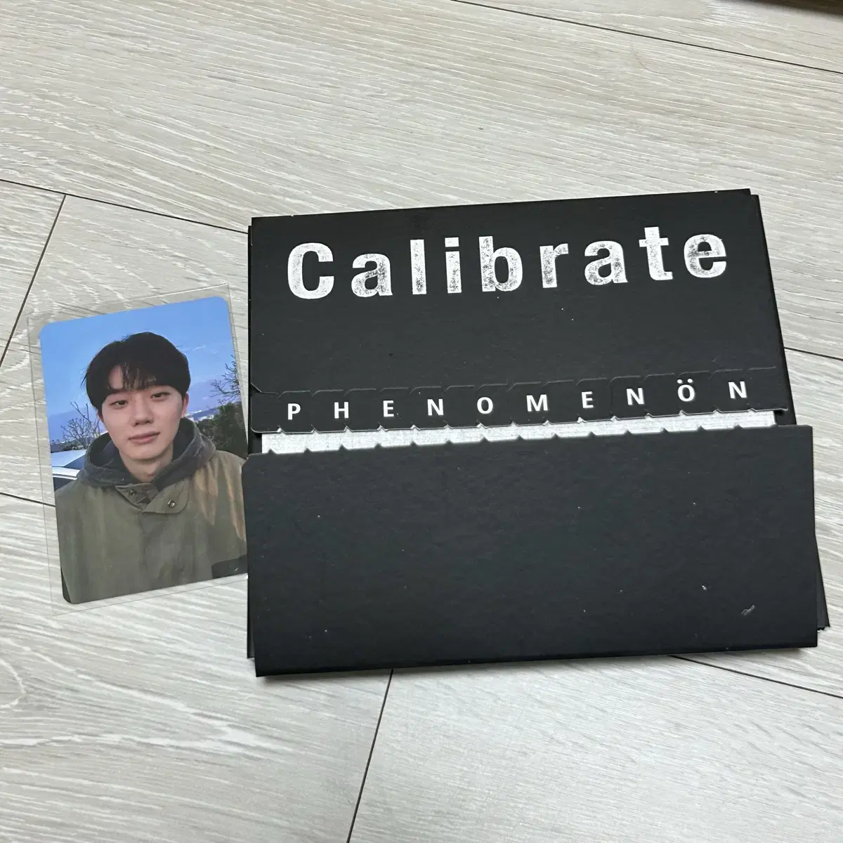 하현상 calibrate 개봉앨범+야상포카