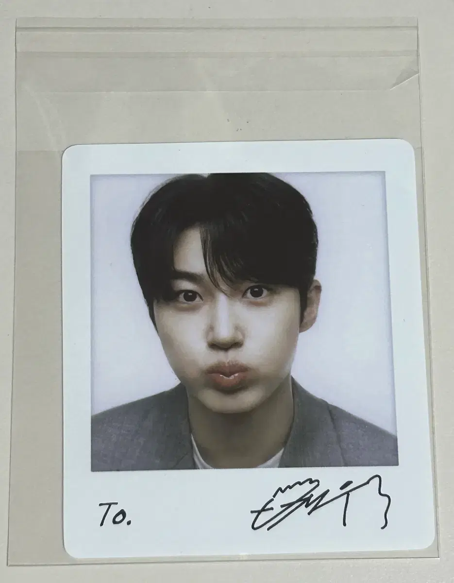 Byun Wooseok Bibimyeon Photo Card Official Goods