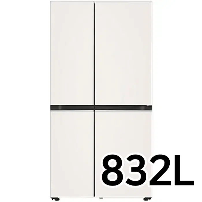 LG전자 2도어 832L 베이지 (S834MEE30E)