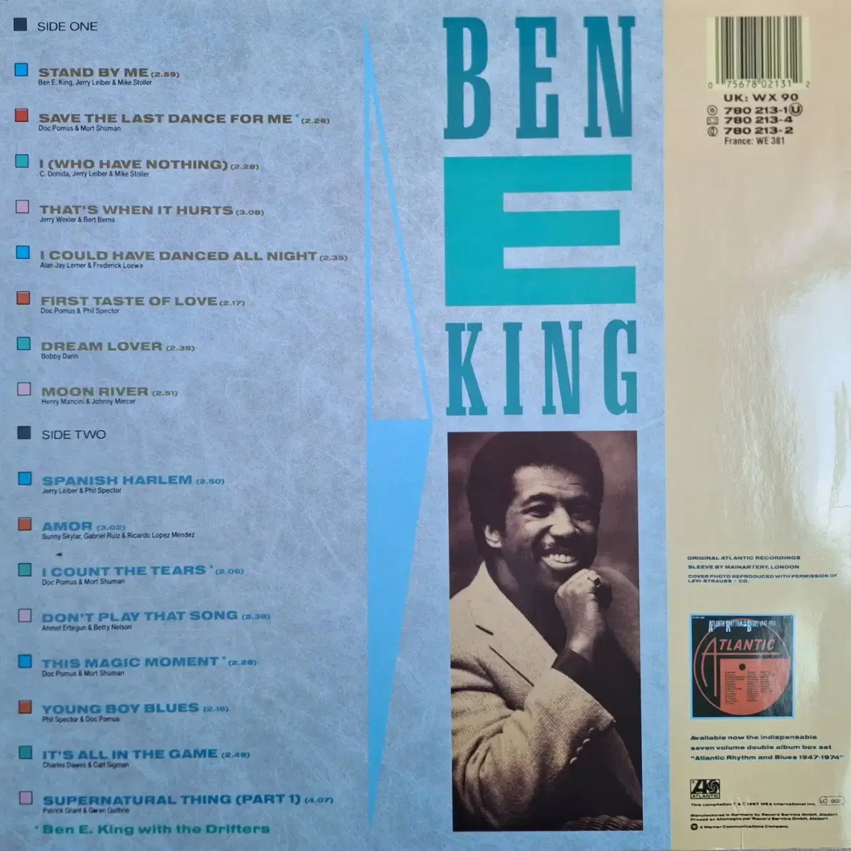 수입반/Ben E King - Stand by me LP