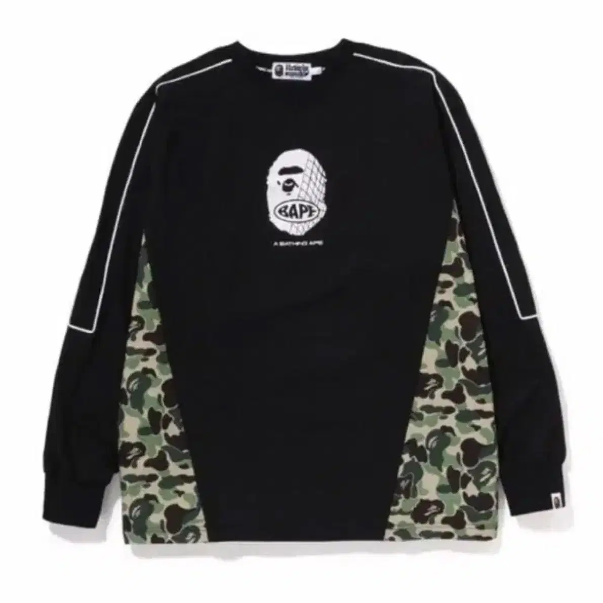 베이프 ABC CAMO PULLOVER JERSEY (XL)