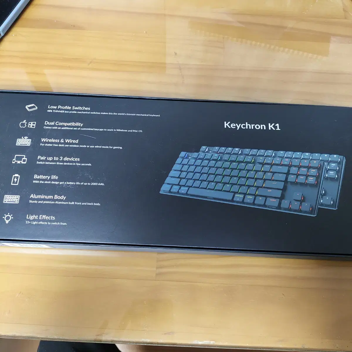 Keychron K1 V3 알루미늄 키보드