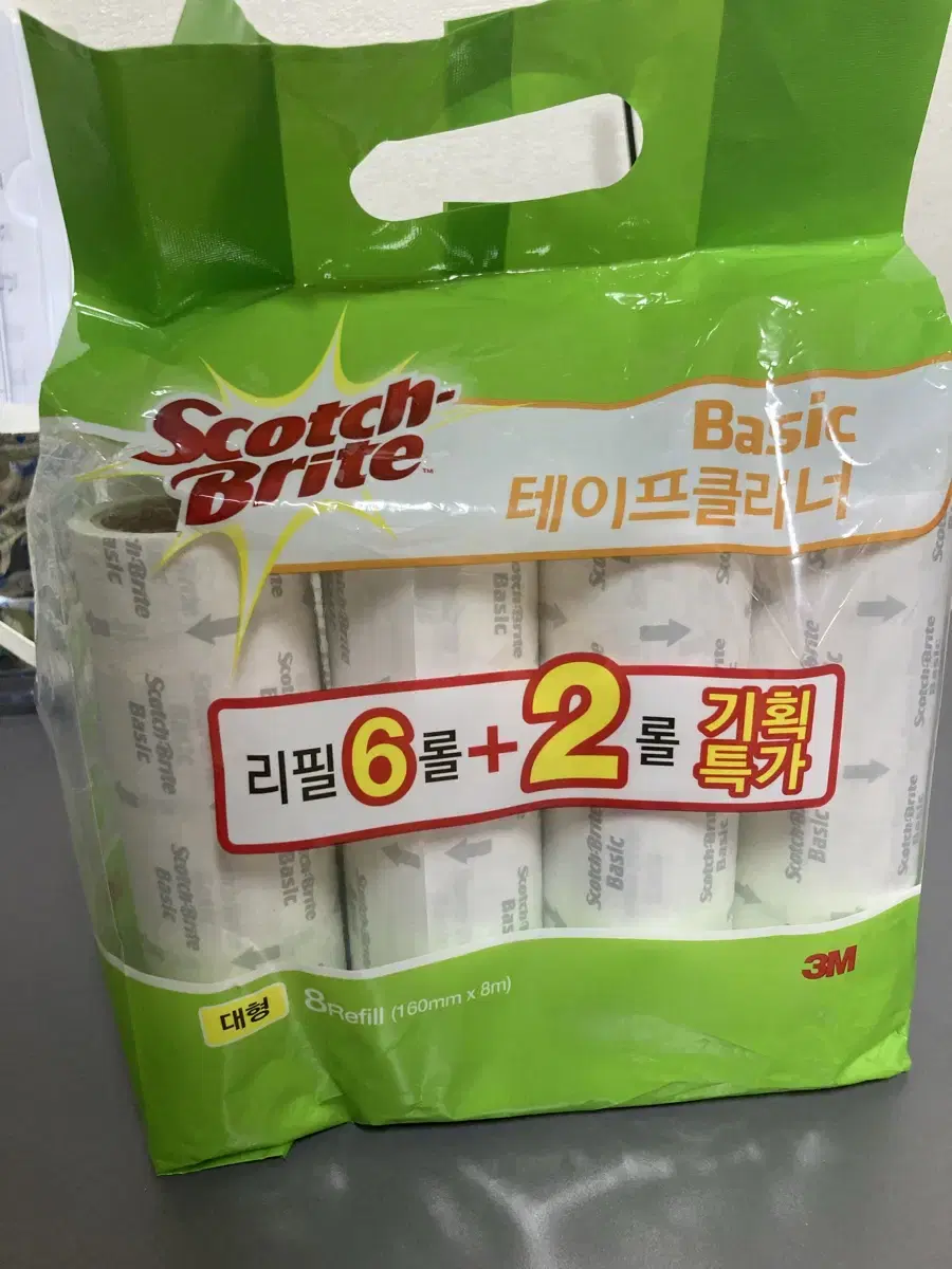 3m 롤크리너 8개입