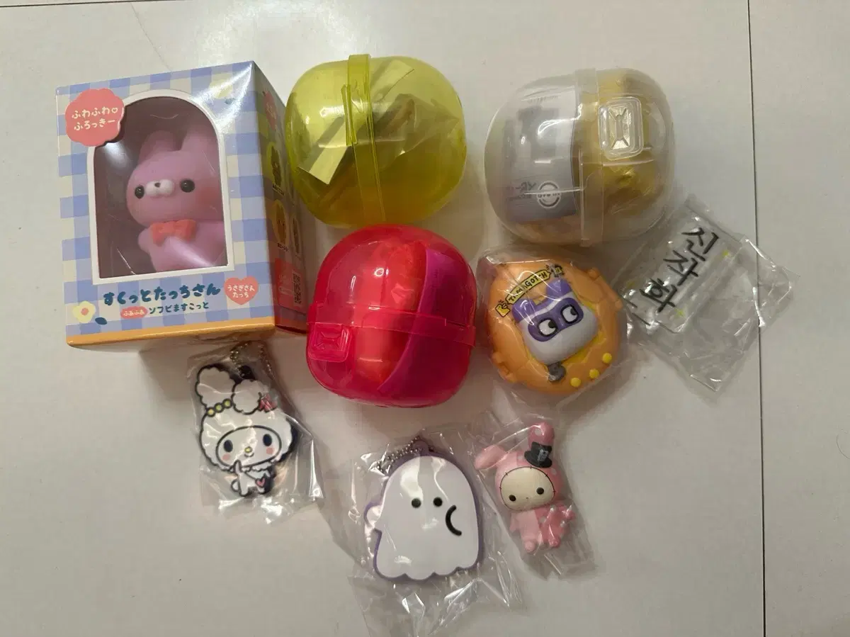 Various gacha wts!Rirakkuma Sanx Kogebun Castella Tsuburana Hitomisukutotachisan