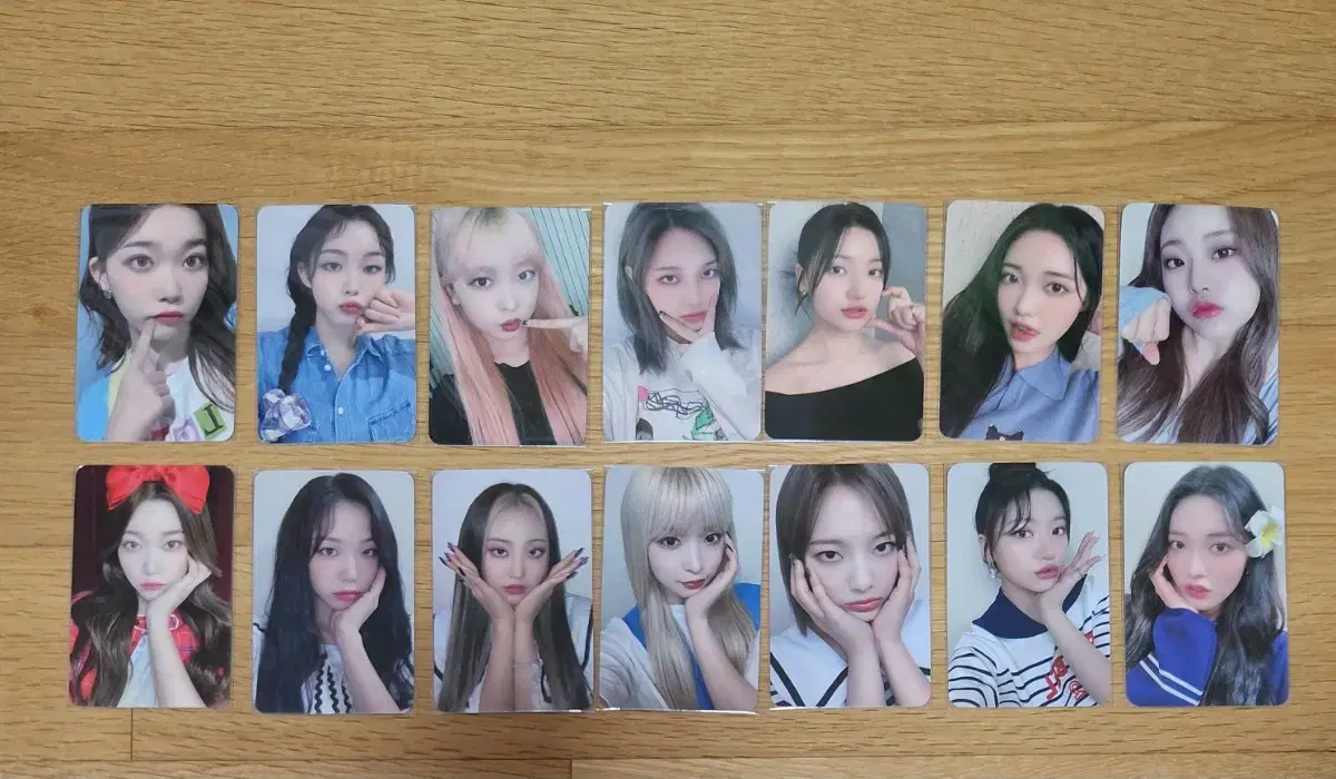 [bulk] billlie red bean shaved ice unreleased photocard photocard photocard Billlie sign pola