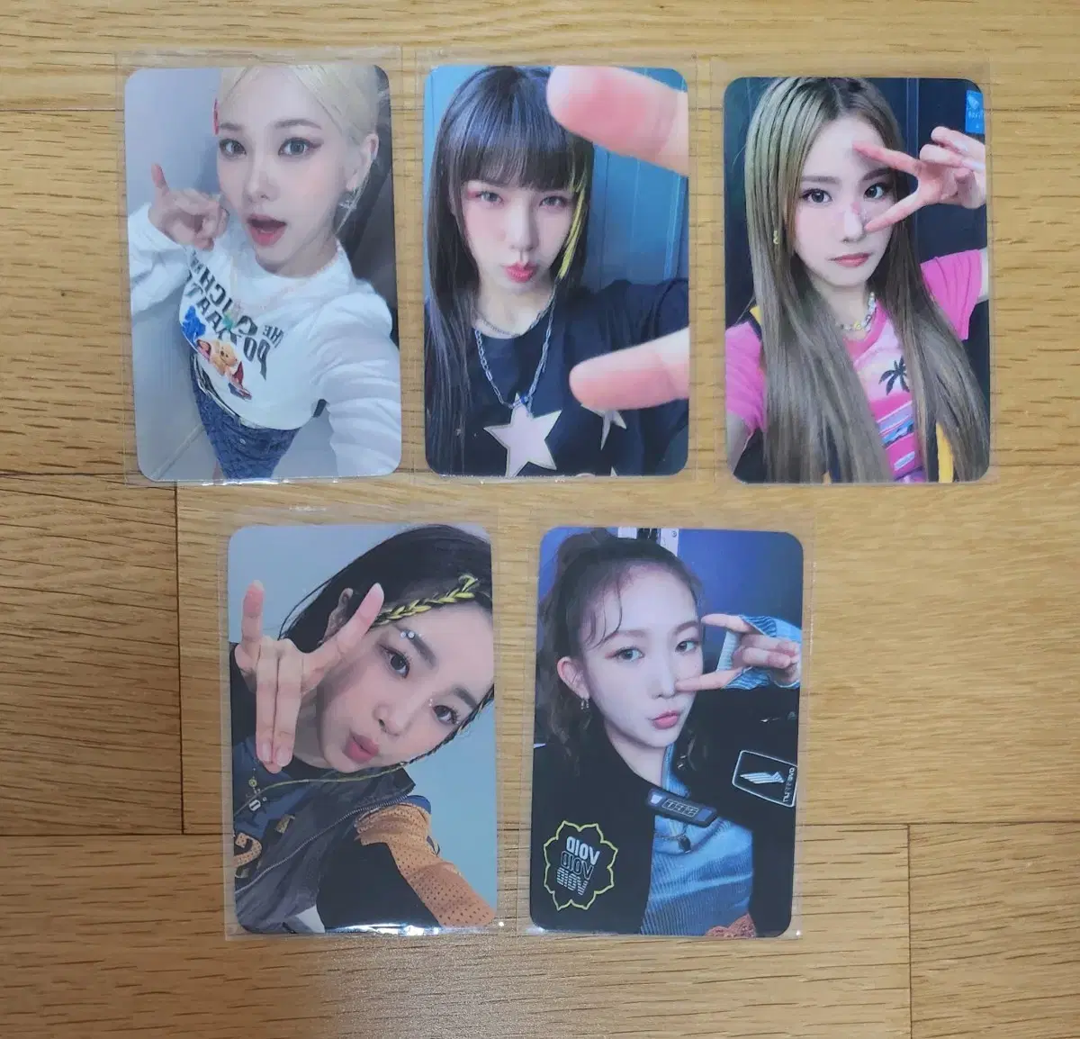 Young Posse unreleased photocard 1 set of 5 photocard Photocard Young Posse