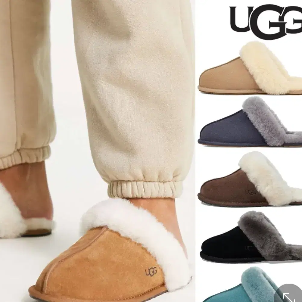 미국 UGG Scuffette II 스커페트 어그슬리퍼 양털 슬리퍼