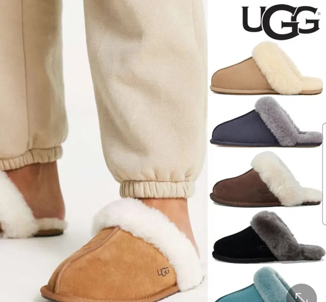 미국 UGG Scuffette II 스커페트 어그슬리퍼 양털 슬리퍼