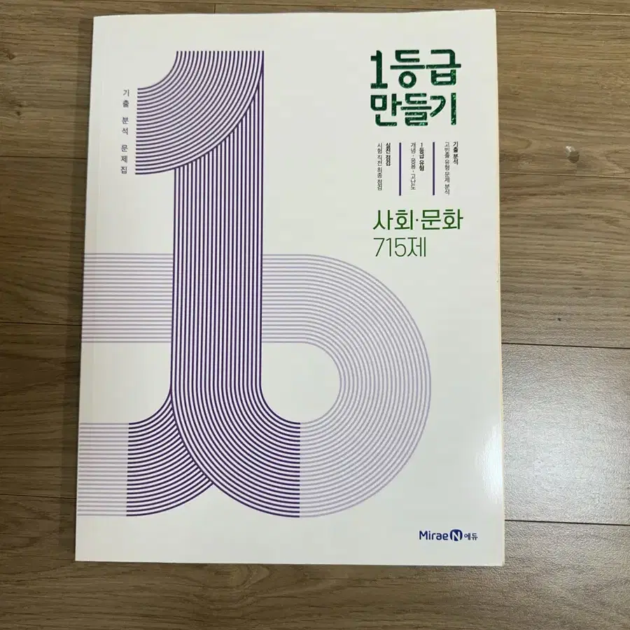 1등급 만들기 사회문화