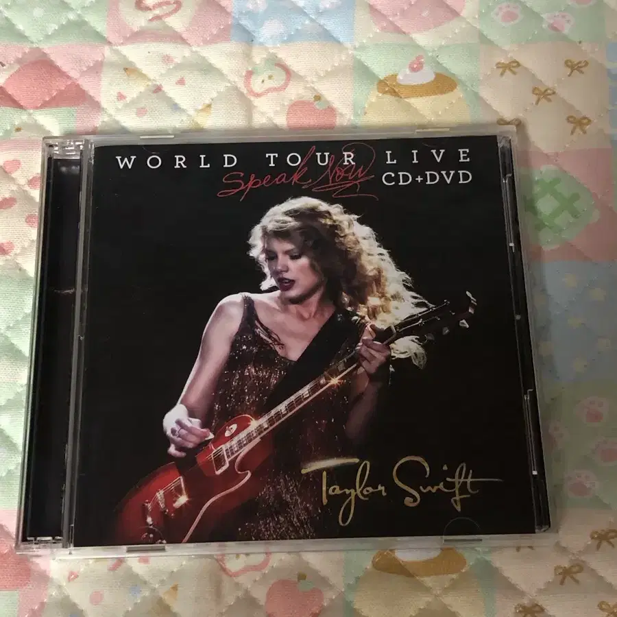 테일러 스위프트 월드 투어 라이브 speak now cd + dvd